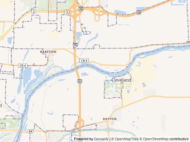 Map of Lundeen's Rock River Landing location at East Moline, IL, United States