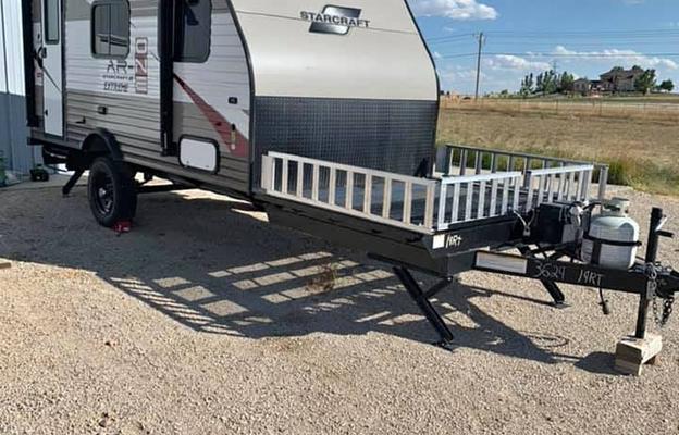 Off-Grid Ultralight Travel Trailer Sleeps 4 + Child