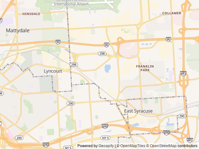 Map for 2019 Coleman Lantern 263bhs near Syracuse, NY
