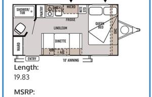 2014 Wildwood by Forest River 185bh