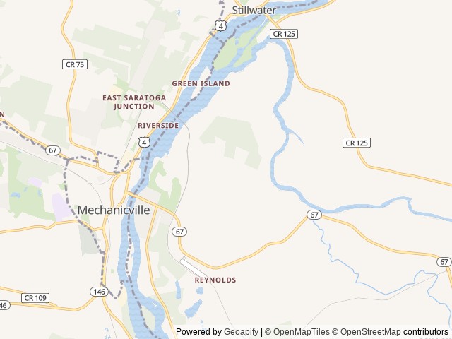 Map of Adventure Bound Deer Run location at Schaghticoke, NY, United States