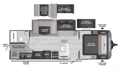 2022 Keystone RV Passport SL 268BHWE