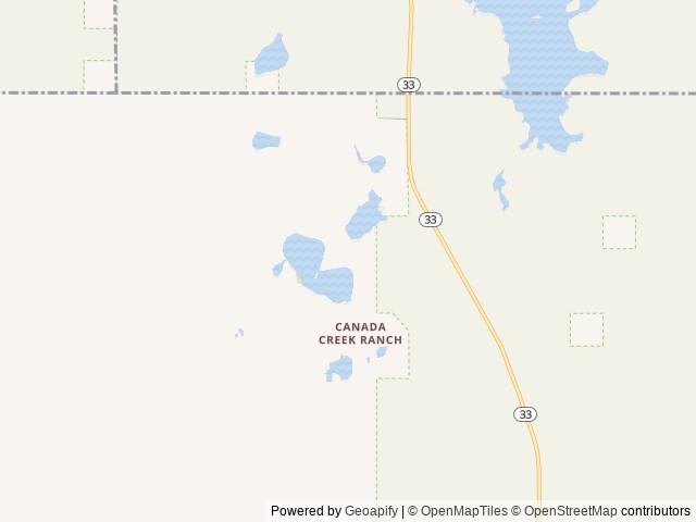 Map of Canada Creek Ranch Association, Inc. location at Atlanta, MI, United States