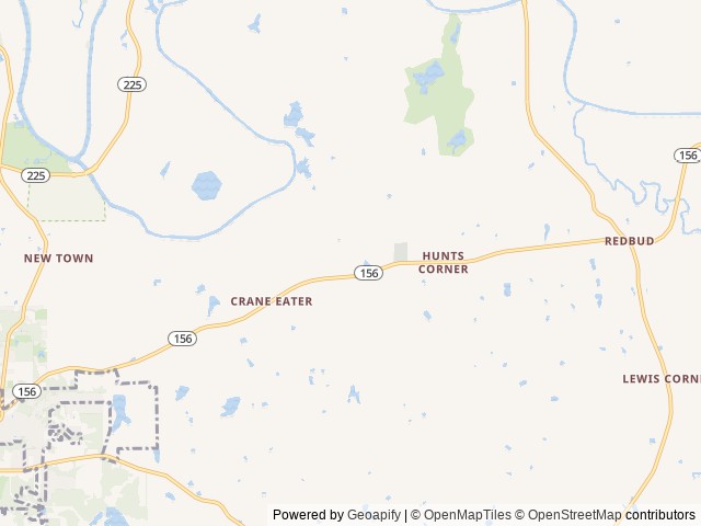 Map for Brand New 2023 Modern Style Alpha Wolf Bunk House! near Calhoun, GA