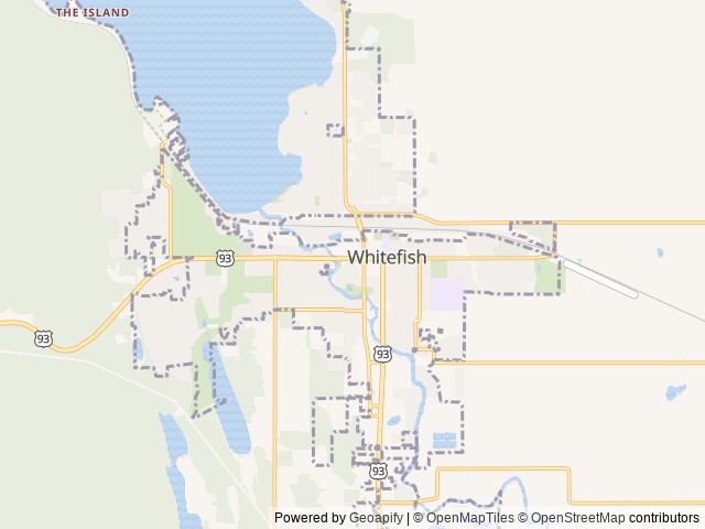 Map for Wonder Wagon - 2017 Starcraft Autumn Ridge 245DS near Whitefish, MT