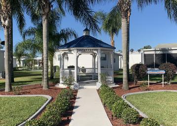 Enjoy a queit moment in one of our Gazebos. 
