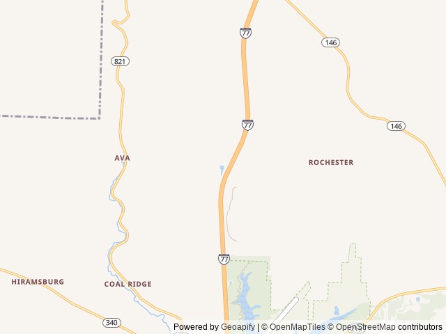 Map for 2021 Heartland Sundance Ultra Lite 324 BH near Caldwell, PA