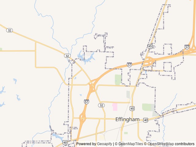 Map for Bryan Family Friendly RV Rental near Effingham, MO