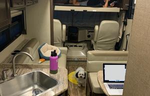 Room for the whole family in our Thor Motor Coach
