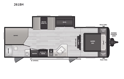 King Boondocker 2025 Hideout by Keystone