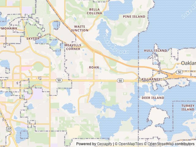 Map for 2019 Geo Pro - All the Amenities near Clermont, FL