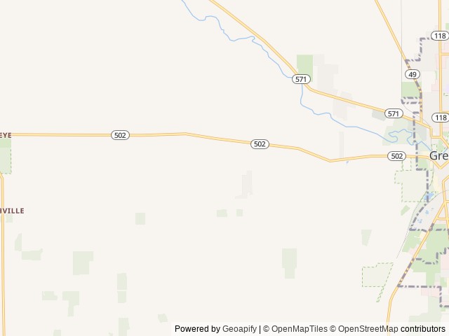 Map of Fireside Resort & Campground location at Greenville, OH, United States