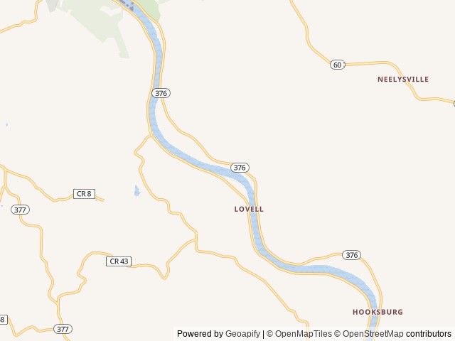 Map of Riversedge Campground and Marina location at McConnelsville, OH, United States