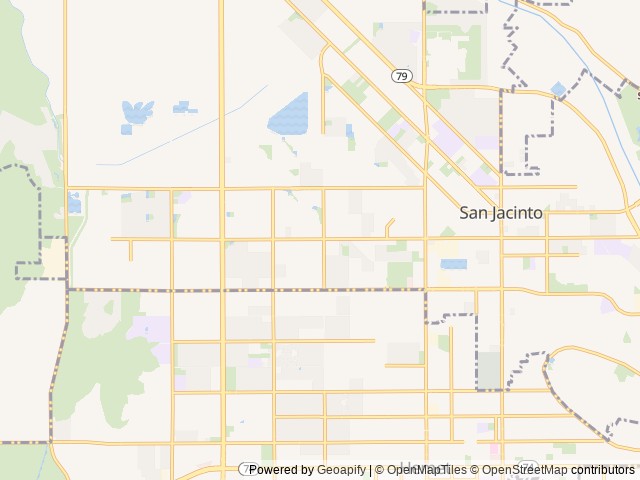Map for 2020 Keystone RV Hideout 28BHS near San Jacinto, CA