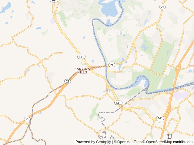 Map for 2020 Forest River Surveyor near Arnold, MO