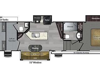2017 Keystone RV Carbon 357