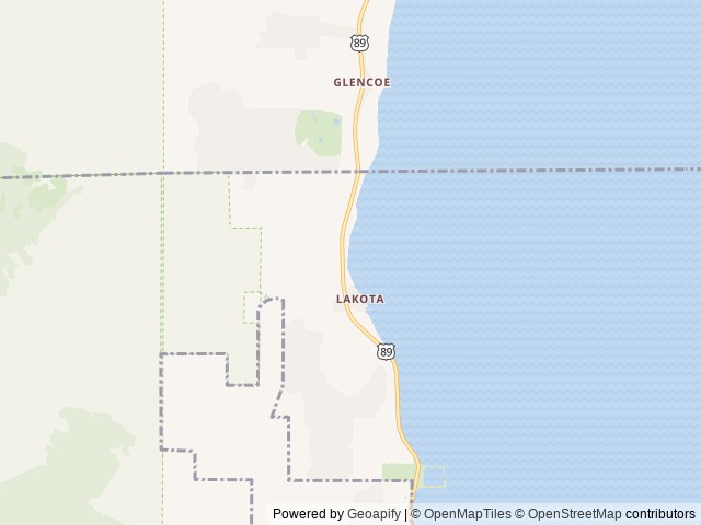 Map of Bear Lake Venture Park location at Garden City, UT, United States