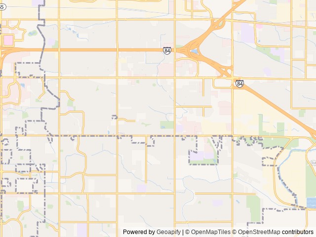 Map for Boise Adventure Cougar RV near Boise, ID