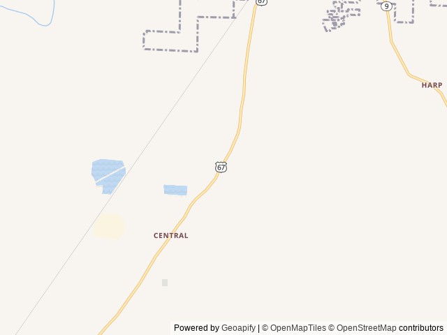 Map of Diamond State RV Park location at Malvern, AR, United States