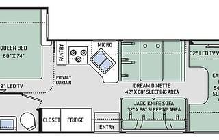 Dog Friendly! 2018 Thor Four Winds 26B! Sleeps 6!