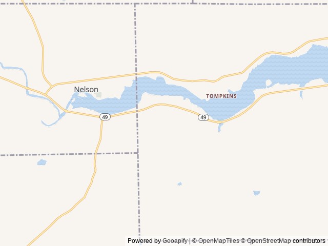 Map of South Shore Recreation Area location at Lawrenceville, PA, United States