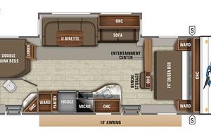 2019 Jay Flight 28BHBE RV rental photo 2