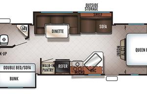 2019 Forest River RV Cherokee Grey Wolf 27DBS