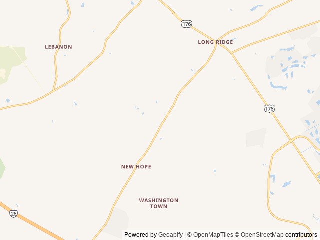 Map of Flowertown Glampground location at Summerville, SC, United States