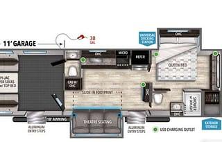 2 Bed 2 Bath Family Camping