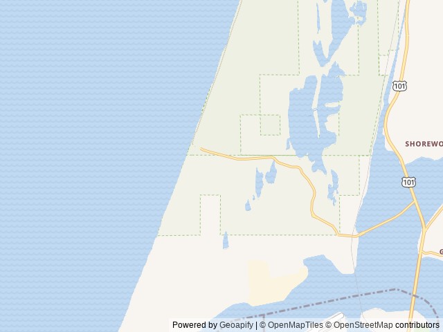 Map of Wild Mare Horse Camp location at Reedsport, OR, United States
