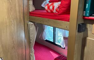 Step back in time in this charming vintage camper!