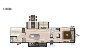 "The Hideout" - 2020 Keyston bunkhouse with 1.5 Bath
