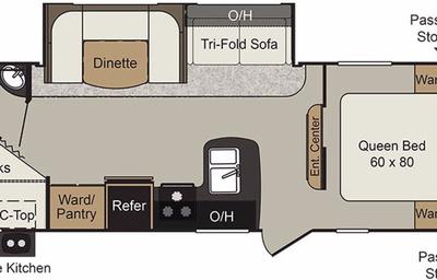 2017 Keystone RV Passport 2670BH Grand Touring