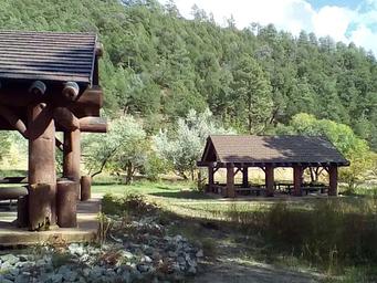 this is a picture of the two pavilions as Doc Long