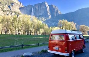"RELL SUNN" Classic Volkswagen Pop Top Camper Van