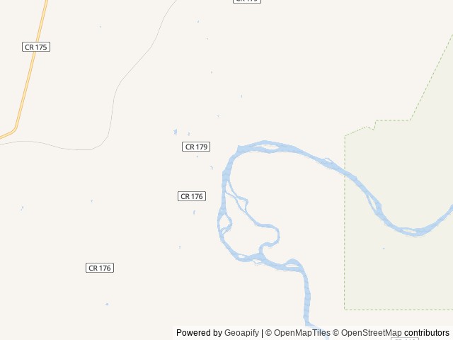Map of Cisco Takeout location at Moab, UT, United States