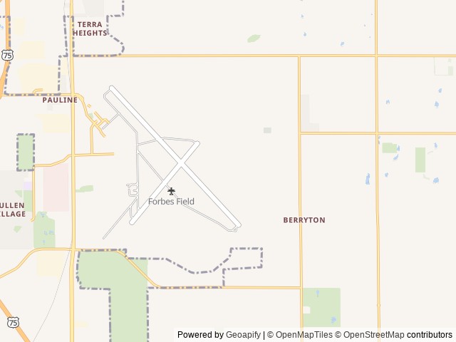 Map for 2021 Heartland Pioneer BH 280 near Berryton, MO