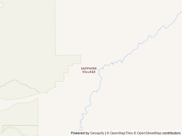 Map of Yogo RV Park location at Hobson, MT, United States