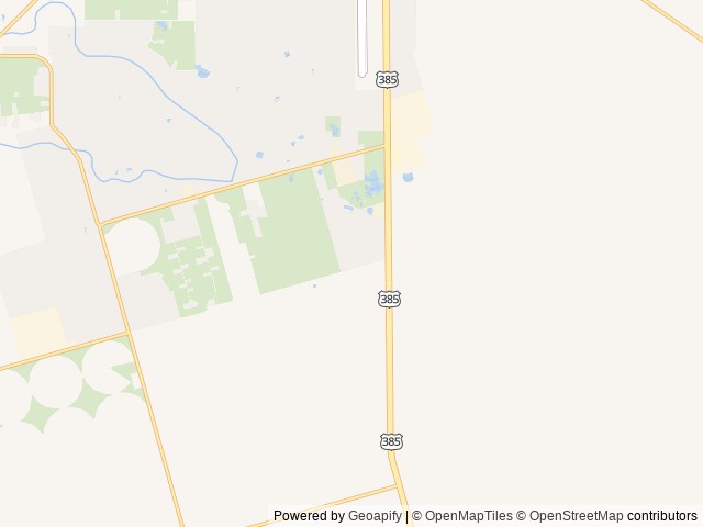 Map of Barefoot Fishing Camp & RV Park location at Bend, TX, United States