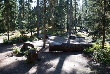 Takhlakh Lake Campsite loop