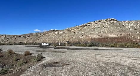 Westwater Campground trailer parking