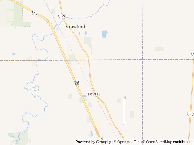 Map of TeePee Family Campground location at Upper Sandusky, OH, United States