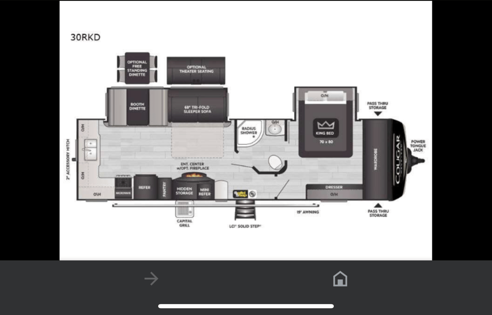 2023 Keystone RV Cougar 30RKD