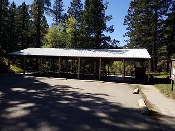 Slide Group Area: shaded picnic area