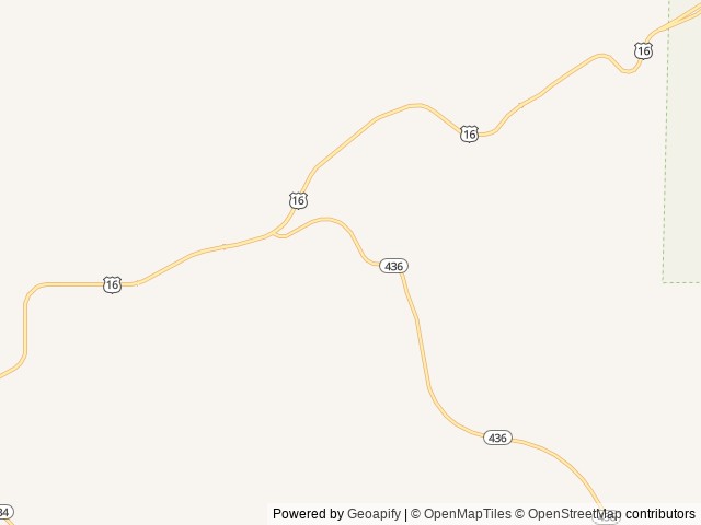 Map of Hideyhole RV location at Ten Sleep, WY, United States
