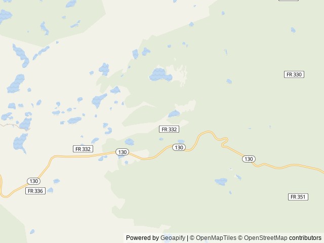 Map of Little Brooklyn Lake Guard location at Laramie, WY, United States