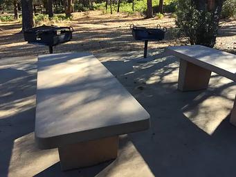 Tables and Grills provided