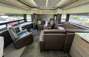 Luxury RV with flexible hosts.