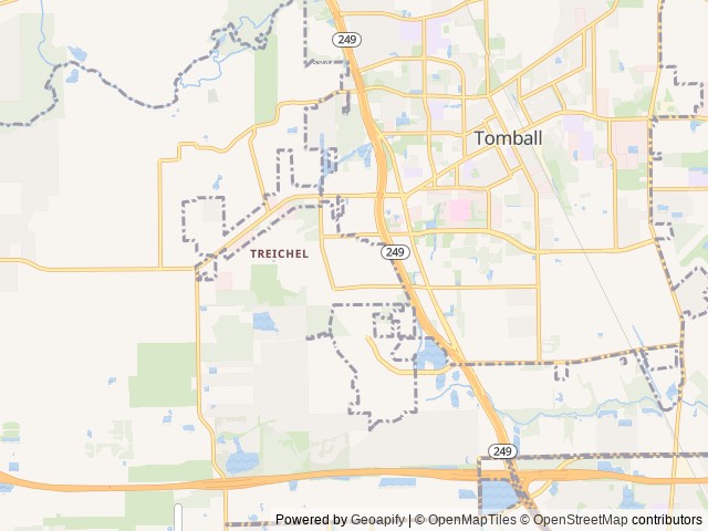 Map for 2024 Forest River RV Cherokee Grey Wolf 29QB near Tomball, TX