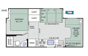 2017 Thor Motor Coach Freedom Elite 24HE RV rental photo 2